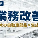 【2026年最新】栃木の自動車部品製造×生成AI｜業務改善5つの実践例