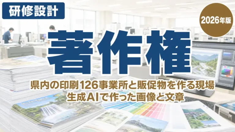 生成AIで作った画像・文章の著作権｜栃木の印刷・デザイン業