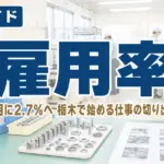 障害者の法定雇用率2.7%｜栃木で始める仕事の切り出し